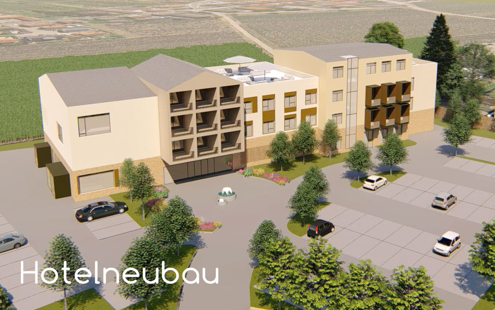 Hotelneubau in Maikammer auf dem Geraidenstuhl